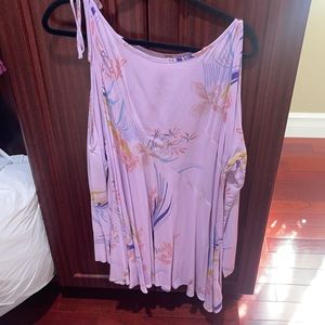 Free people cut out shoulder blouse